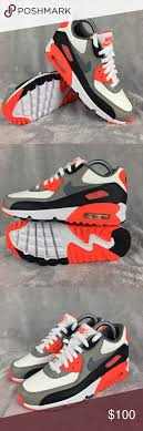 New Nike Air Max 90 Leather Infrared 833412 102 Nike Air Max 90 Ltr Gs Sneakers 833412 120 Size 5y Youth O Air Max 90 Leather Nike Air Max 90 New Nike Air
