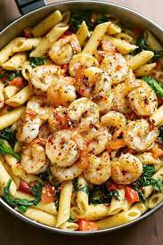 Healthy Light And Delicious Tomato Spinach Shrimp Pasta Recipe Daily Cooking Recipes Pasta Dishes Healthy Pasta Recipes Healthy Pastas