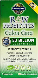 Garden Of Life Raw Probiotics Colon Care 50 Billion 30 Vegetarian Capsules Aquaponics Colon Care Aquaponics System