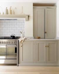 A Little Kitchen Magic This Friday Morning From Devolkitchens Excited For Another Long Holiday W Beige Kitchen Taupe Kitchen Cabinets Kitchen Cabinet Colors