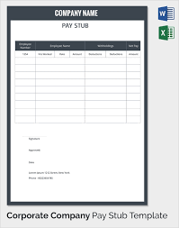 Whether you're looking for a simple or a detailed template, there's a free paycheck stub template that will suit your needs. Free 14 Sample Editable Pay Stub Templates In Pdf Ms Word Excel