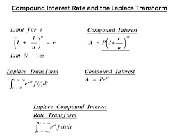 Laplace And Compound Interest Financialinterferometry Com