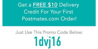 Postmates Promo Code Free 10 Delivery Credit R Food Coding Promo Codes Recipe Images
