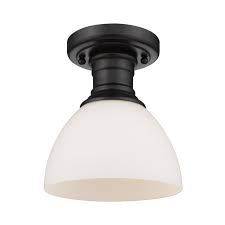 Gwynn Isle Dome Ceiling Light Small Semi Flush Mount Lighting Flush Mount Lighting Golden Lighting