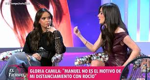 Gloria Camila desacreditada: Alexia Rivas la pone en su sitio y corrobora en directo lo que le dijo a Leticia Requejo en los pasillos de 'El tiempo justo' Vibras en corte