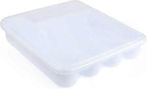 Kitchens accumulate a lot of small gadgets, tools, and treats, so it's always a good idea to have organization in mind. Amazon Com Flatware Plastic Tray With Lid Kitchen Cutlery And Utensil Drawer Organizer Silverware Countertop Storage Container With Cover White Kitchen Dining
