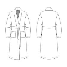 Relaxation Robe Sewing Pattern - Rebecca Page