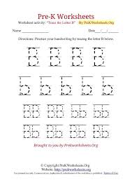 Practise tracing letters with our alphabet worksheets. Pre K Tracing Worksheet B Alphabet Worksheets Preschool Tracing Worksheets Tracing Worksheets Preschool