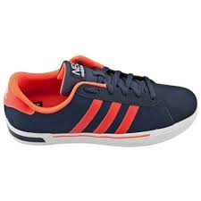 Adidas Neo Shoes Black And Orange Adidas Daily Vulc Ii Men S Shoe In Navy And Red Comes In A Classic Sneaker Design And Is Part Of The Adidas Neo Range Of Casual Sneakers Jay Shoes Adidas Neo