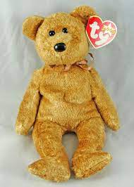 Ty Beanie Baby Cashew The Bear 9 Tan Plush 2000 Mwt Beanie Baby Bears Baby Beanie Original Beanie Babies
