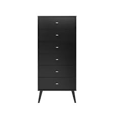 Have matching bedsides, chest, dresser, wardrobe, double king. Prepac Milo Mid Century Modern Tall 6 Drawer Chest On Sale Overstock 31696787