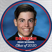🎓𝐇𝐞𝐫𝐞'𝐬 𝐭𝐨 𝐲𝐨𝐮 Denbigh High School 𝐂𝐥𝐚𝐬𝐬 𝐨𝐟 𝟐𝟎𝟐𝟎!🎓  Families, celebrate your senior with this profile picture frame! Pictured  in our sample is Denbigh High School Valedictorian Josiah Hughes.
