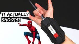 How to make a spiderman hand web shooter with paper easily mhaas kids channel. Cardboard Spider Man Web Shooter That Shoots Youtube
