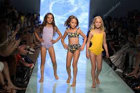 Cirone swim show | art hearts fashion beach / resort @ miami swim week by fashion channel. Miami Beach Florida July 13 Kid Models Walk The Runway During The Tori Praver Swimwear 2020 Runway Show On July 13 2019 In Miami Beach Florida 382802640 Larastock