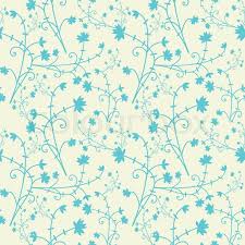 Yellow chinese silk with floral pattern. Blue Seamless Floral Pattern On Light Stock Vector Colourbox