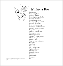 It S Not A Box Children S Poem Childrens Poems Childrens Poetry Reading Lessons