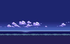 Pixel Art 8 Bit 1080p Wallpaper Hdwallpaper Desktop Art Wallpaper Cloud Illustration Pixel Art