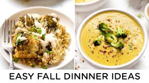 Maybe you would like to learn more about one of these? Easy Fall Dinner Ideas 2 Healthy Vegan Recipes Youtube
