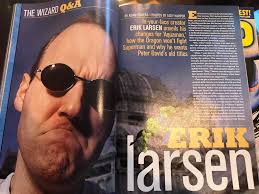 Erik Larsen mentioned in Wizard article issue 5