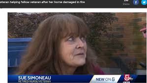Veteran helping fellow veteran after her home damaged in fire