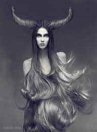 Photo Manipulation By Natalie Shau Art And Design Hair Horn Fantasy Hair Photo Manipulation