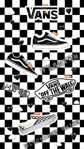 Black And White Wallpaper Background Blackandwhite Aesthetic Wallpaper Vans Iphone Wallpaper Vans Vans Off The Wall Iphone Background