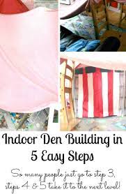 Maybe you would like to learn more about one of these? Indoor Den Building In 5 Easy Steps The Reading Residence