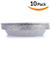 Dobi Pie Pans Disposable Aluminum Foil Pie Plates Standard Size 9 X 1 75 Inches Pack Of 10 Favorite Pie Tin For Homema Pie Pan Baking Pans Aluminum Foil