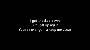 It is the most popular piece in the 1924 operetta, the student prince. Chumbawamba I Get Knocked Down Tubthumping Lyrics Hq1080 Youtube