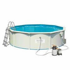Bestway 56710 Power Steel Oval Above Ground Pool 549x274x122 Cm 56710 By Produceshop Similar Products Idfdesign
