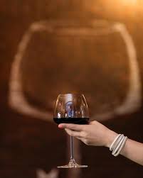 Check spelling or type a new query. Woman Holding Wine Glass 1435695 Stock Photo At Vecteezy