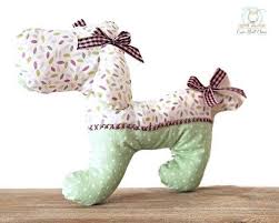 Chien Coussin Tissu Deco Chambre Bebe Fait Main Coussin Animaux Cadeau Pas Cher Doudou Chien Un Grand Marche