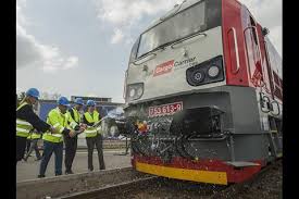 Novinky, mimořádné události, aktuální témata. Bizon Locomotive Delivered News Railway Gazette International