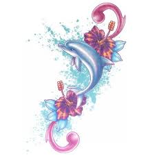 Cute dolphin tattoo with rose flower. 21 Dolphin Flower Tattoo Ideas Dolphins Tattoo Tattoos Flower Tattoo