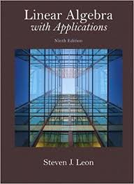 Linear Algebra With Applications 8th Edition Steve Leon Solutions To Linear Algebra Leon 8th Download Solution Manual Solutions Ma Algebra Linear Math Textbook