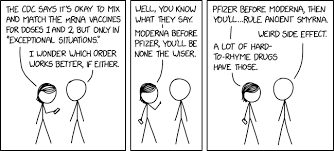 I love rna, so let's talk about mrna vaccines and how they work!this week pfizer released data saying that their coronavirus vaccine has so far shown 90. 2422 Vaccine Ordering Explain Xkcd