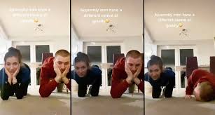 If u do that tik tok slatt thing in certain areas in public ur gonna get shot stop it, another cautioned. What Is The Centre Of Gravity Challenge The Viral Tiktok Craze Explained Popbuzz