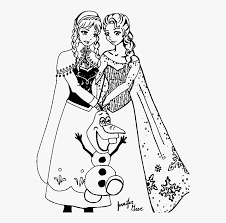 Elsa and anna coloring pages pdf. Elsa And Anna Elsa And Anna Coloring Book Kristoff Elsa Black And White Hd Png Download Transparent Png Image Pngitem