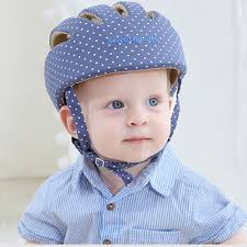 Cascos Para BebÃ©s Contra Golpes Sombrero Bebe Casco Bebé Protección Anti  Golpes Niño Azul