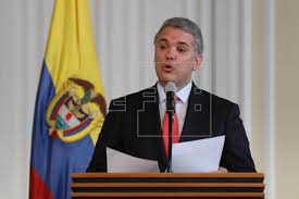 Realizó una reforma tributaria radical; El Presidente De Colombia Pide El Cambio Codigo Electoral Actual Es Del Siglo Xx Politica Edicion America Agencia Efe