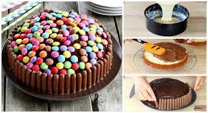 Smarties kuchen rezept bonibonlu pasta tarifi turkische. Rezept Fur Bunte Smarties Torte