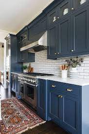 9 Pretty Blue Kitchen Design Ideas Nikki S Plate Kitchen Design Color Painted Kitchen Cabinets Colors Beautiful Kitchen Cabinets