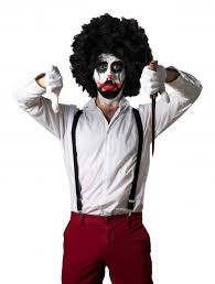 Killer klowns from outer space is a 1988 american science fic. Killer Clown Met Mes Maakt Slecht Signaal Gratis Foto