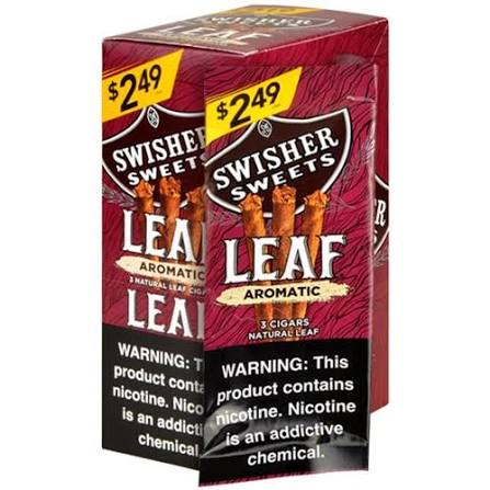 swisher sweets leaf cigarillos aromatic