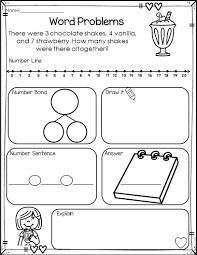 Valentine S Day Word Problems Valentinesday Math Wordproblems Activities Mathcenters Firstgrade 2nd Addition Word Problems Addition Words Word Problems
