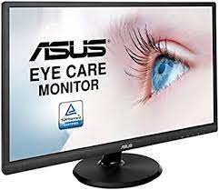 ASUS VA249HE 23.8" Full HD LED LCD Monitor - 16:9 - Black : Electronics -  Amazon.com