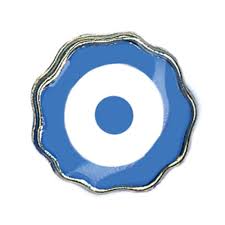 Many people wore a rosette in the national colors on independence day. Escarapela Argentina 18 De Mayo Dia De La Escarapela
