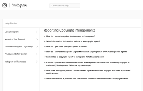 Your account • edit profile change password manage applications email preferences log out; How To Report And Remove Intellectual Property Theft On Instagram 2019 Edition Architectural Photography Almanac