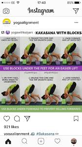 Kakasana With Blocks Yoga Crow Pose Iyengar Yoga Namaste Yoga
