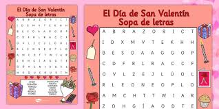 Entre nuestras fotos de san valentín encontrarás fotos de corazones, imágenes románticas, estampas de enamorados y muchas fotos de amor más que seguro te encantan. Sopa De Letras De San Valentin Teacher Made